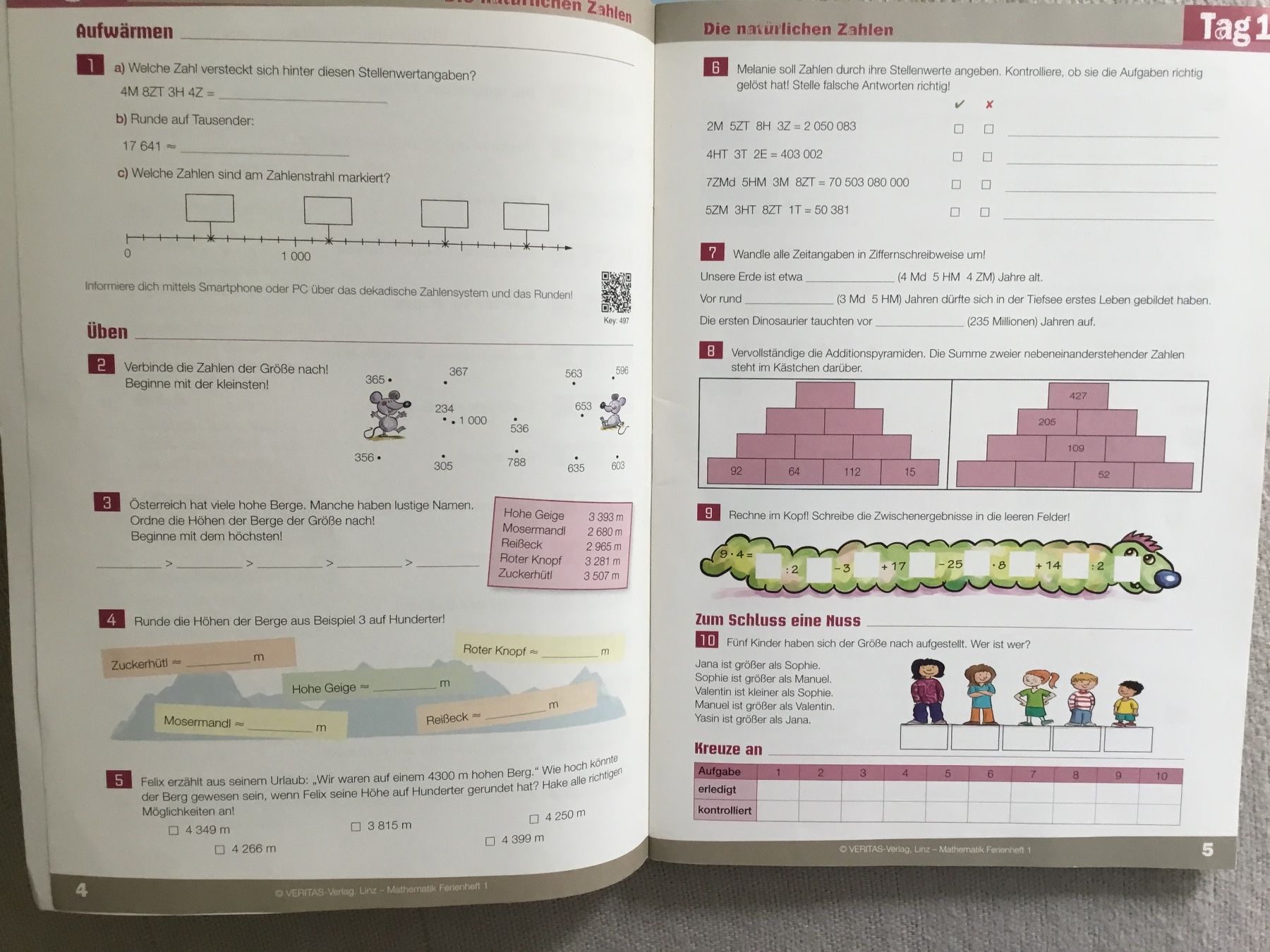 Libri: Globis Mal und Spielheft, Ferienheft Mathematik – Nuovo (secondo la descrizione) da Diessenhofen venduto da quinto9 7