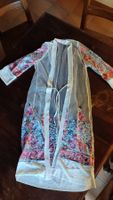 Damen Kimono bestickt transparente Gr. M ungetragen