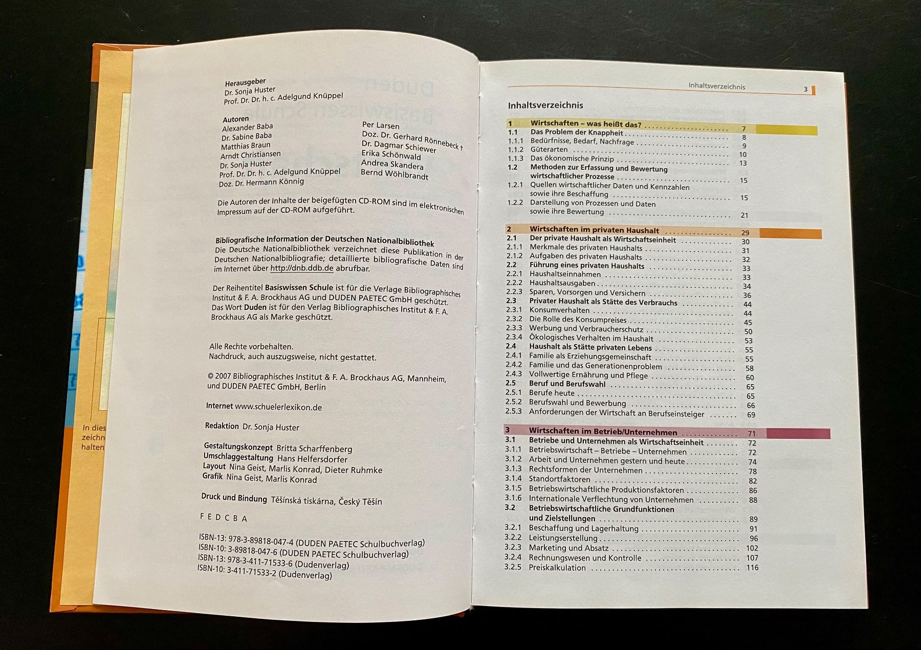 Libri: WIRTSCHAFT / DUDEN / 7 Klasse bei Abitur – Usato da Nussbaumen AG venduto da schuba2000 2