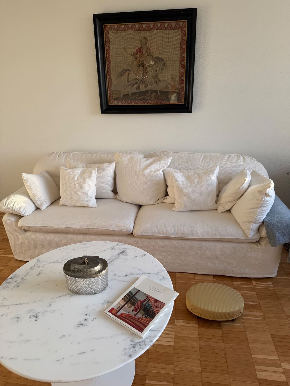 Divani: Beautiful White Vintage Sofa in good condition – Usato da Zürich venduto da ralph__ 4