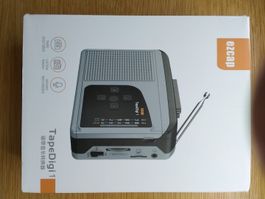 TapeDigi 1 Kassettendeck mit Radio, USB-Aufnahme, neu