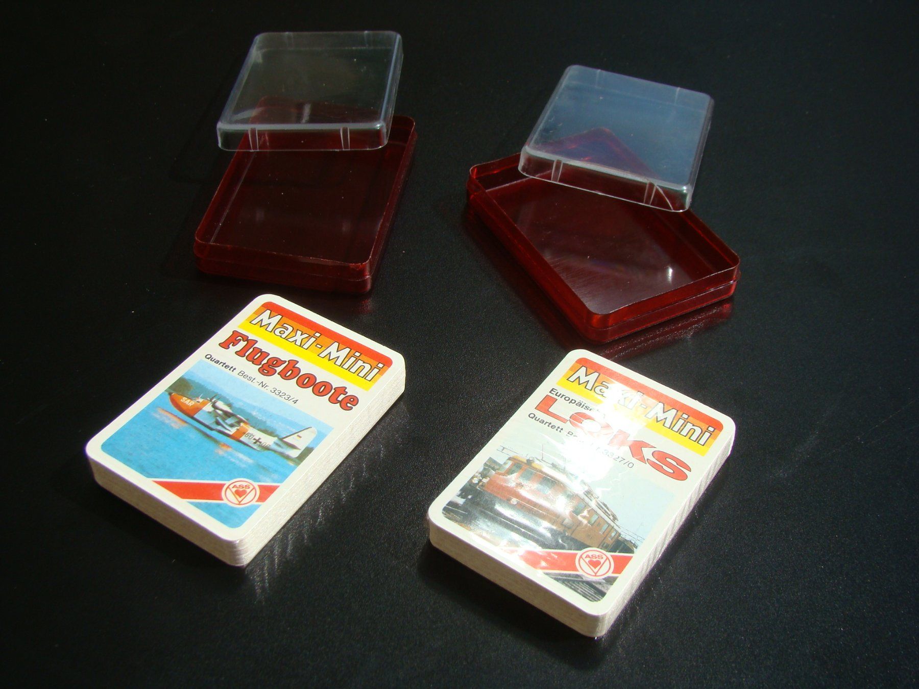 Giochi: 2 ASS Mini Quartett Loks Flugboote verschweisst neu rar – Nuovo e nell'imballaggio originale da Walzenhausen venduto da Vanquish711 6