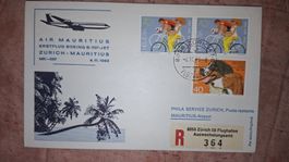Swissair Zürich - Mauritius 04.11.1983