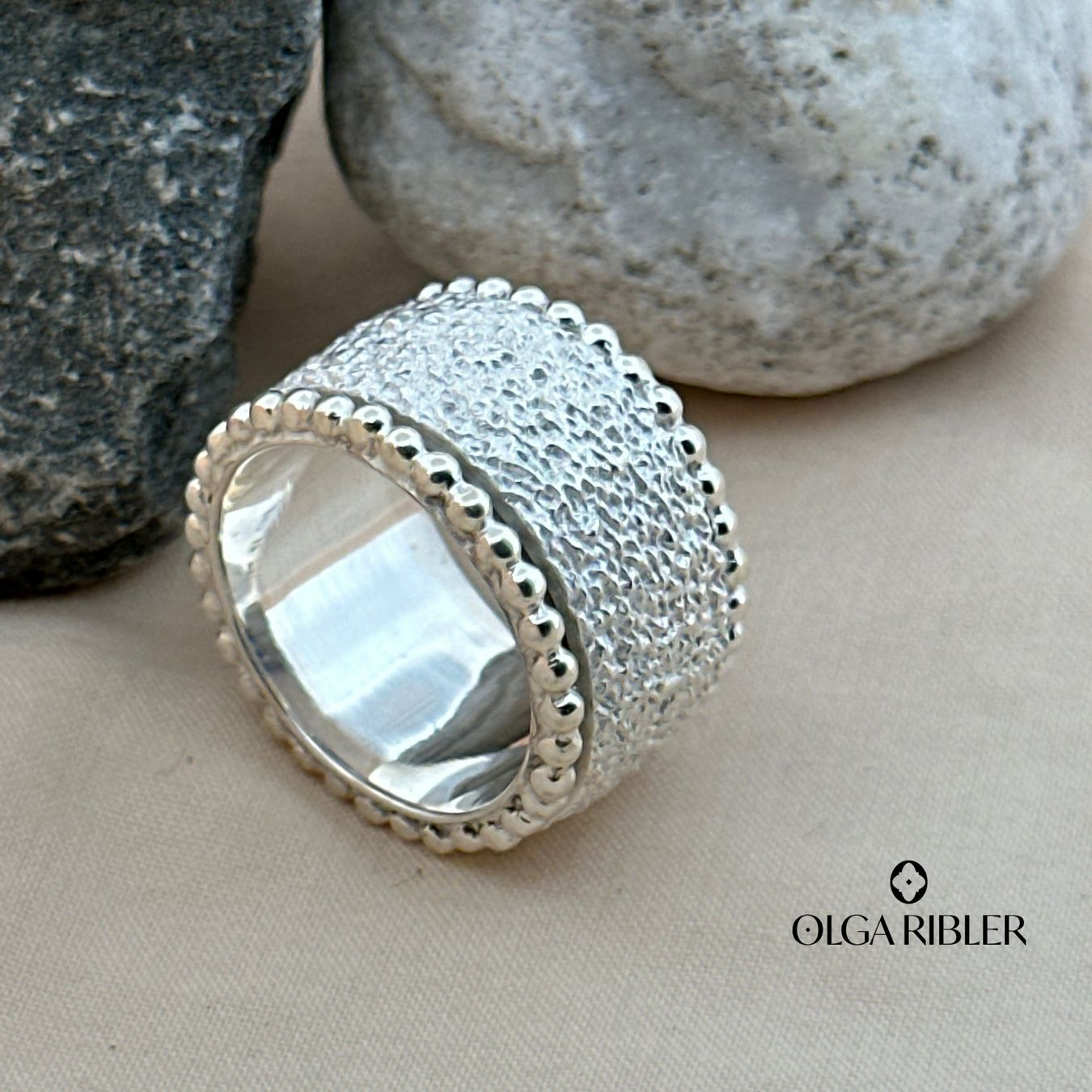 Olga Ribler Bagues: Statement Drehring Silber Ring 925 Grösse 53 – Neuf (Voir description) à Luzern par Schmuckoutlet 3