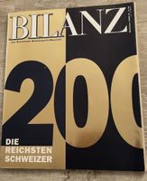 Bilanz Magazin 1996 - Die reichsten Schweizer Top Zustand