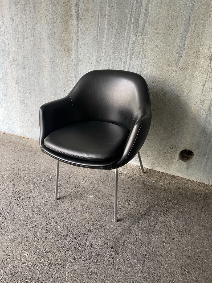 Sessel: Vintage Sessel Designklassiker Schwarz – Gebraucht aus Bern von coca-cola12