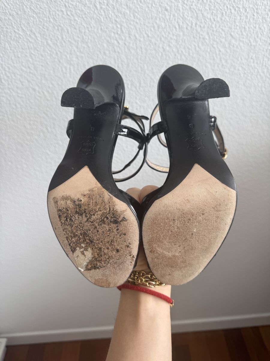 DKNY Damenschuhe: DKNY Schwarze Sandalen High Heels – Neu (gemäss Beschreibung) aus Uetikon am See von sop_vw5x 4