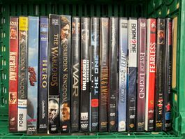 DVD Sammlung Jet Li & Jacky Chan 17 Stück