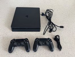 PS4 Slim inkl. 2 Controller