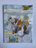 Adventskalender Weihnachtsdorf Bastelset, Folia, neu