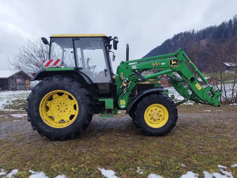 John Deere 1950 Traktor mit Frontlader Kaufen auf Ricardo
