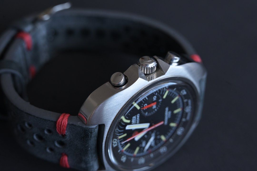 Roamer Orologi: Roamer pasadena 733 pilot chronograph, valjoux 7733, NOS – Usato da Eschert venduto da Watchlegend 1