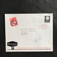 NP Brief aus NIEDERLANDE mit T-Entwertung auf Zst 364
