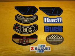 Div. Biker Badge / Abzeichen, Aufnäher.