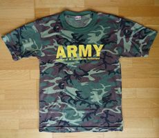 Schweizer Armee T-Shirt- Green Berets Switzerland" - XL camo