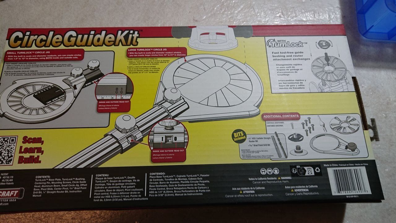 Libri: Milescraft Circle Guide Kit – Nuovo (secondo la descrizione) da Thayngen venduto da Joelines-Traumwelt