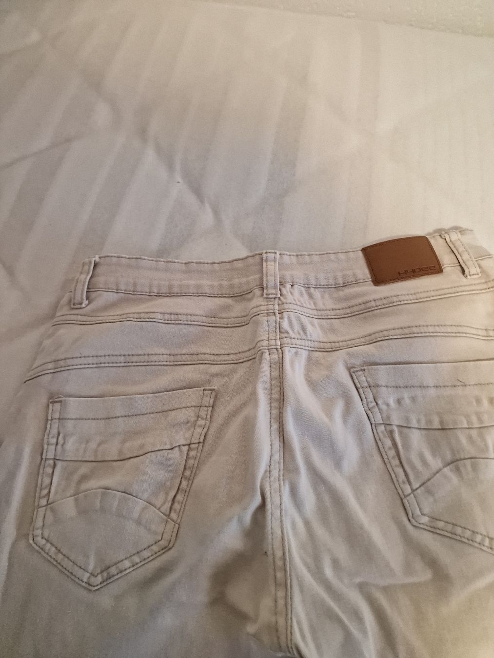 Hosen: Hose in Beige, Groesse 38 bequem,! – Gebraucht aus Ottenbach von Claurin 2