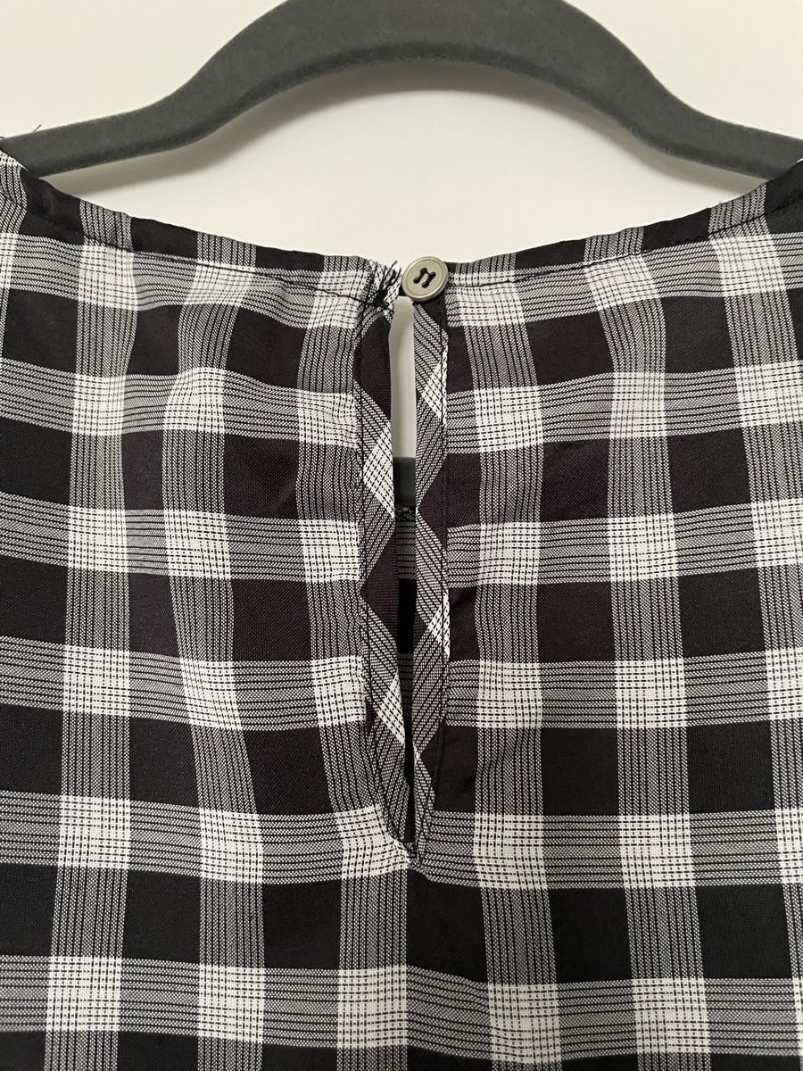 Vila Vestiti: Vila Kleid, schwarz-weiss kariert – Nuovo (secondo la descrizione) da Zürich venduto da SeldaY 6
