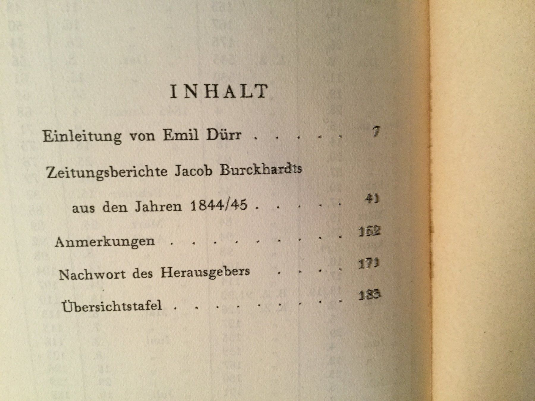 Dischi in vinile: Jacob Burckhardt als polit. Publizist – Usato da Luzern venduto da Einh0rn 7