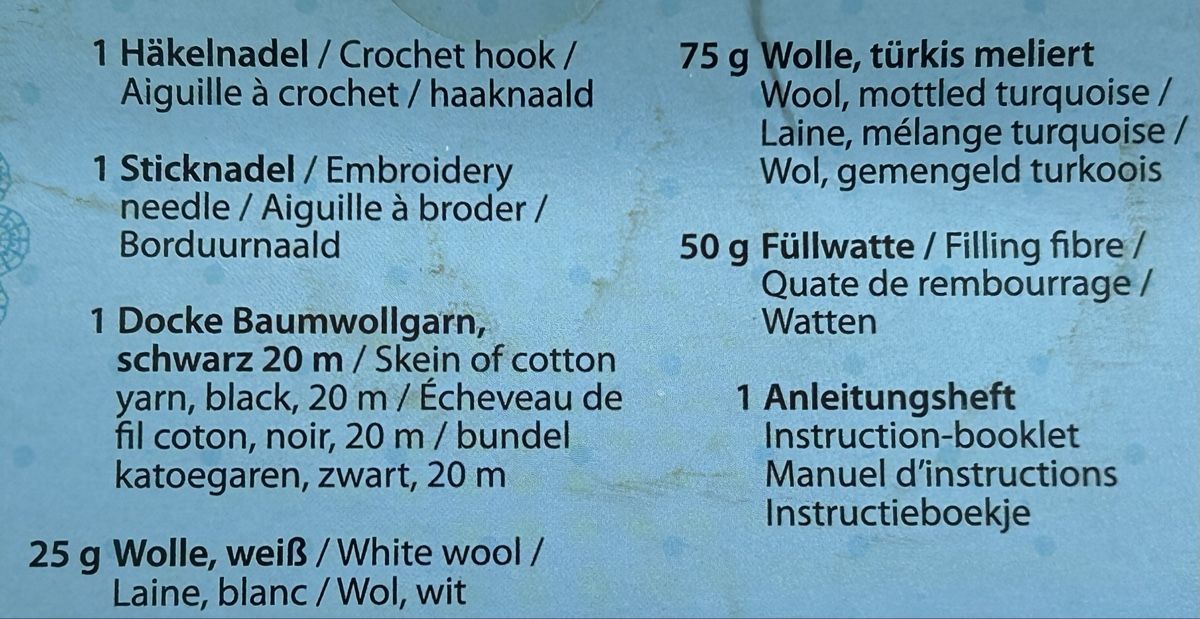 Kit bricolage: Häkel-Set – Nuovo e nell'imballaggio originale da Frauenfeld venduto da berk39 3