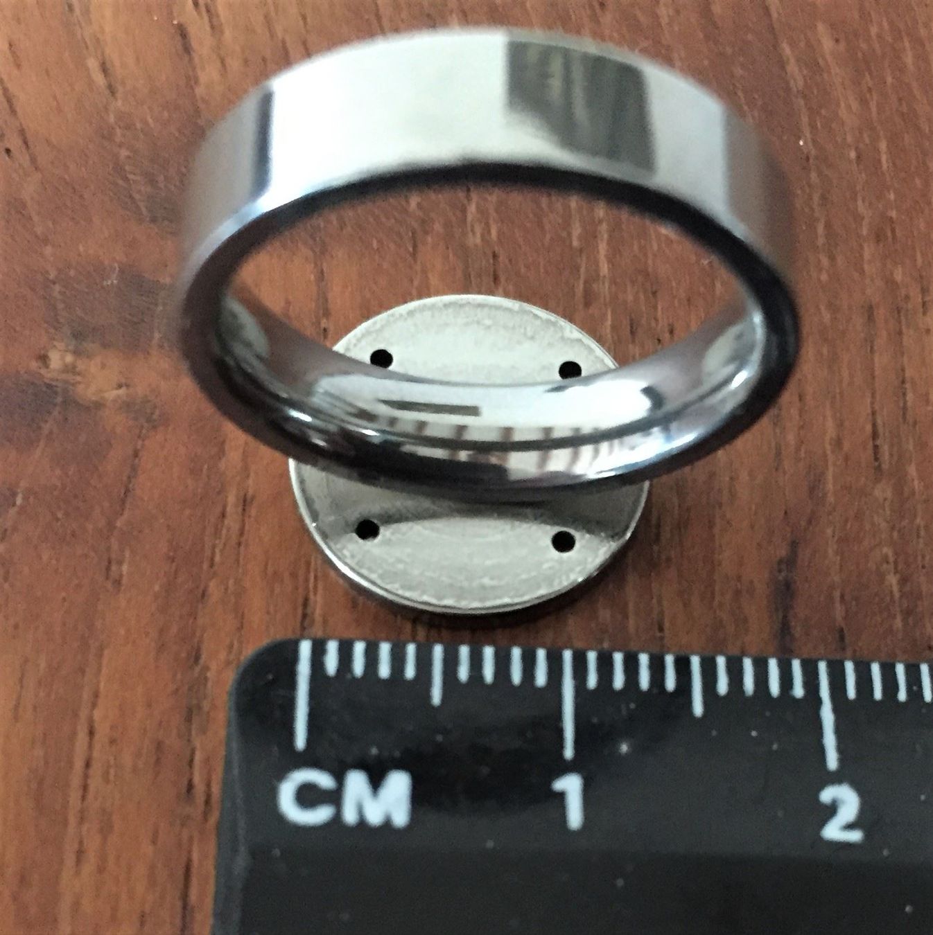 Ringe: Bague à garnir - Acier / Ring mit Plattform Stahl – Neu und originalverpackt aus Goumoens-la-Ville von brandonv 1