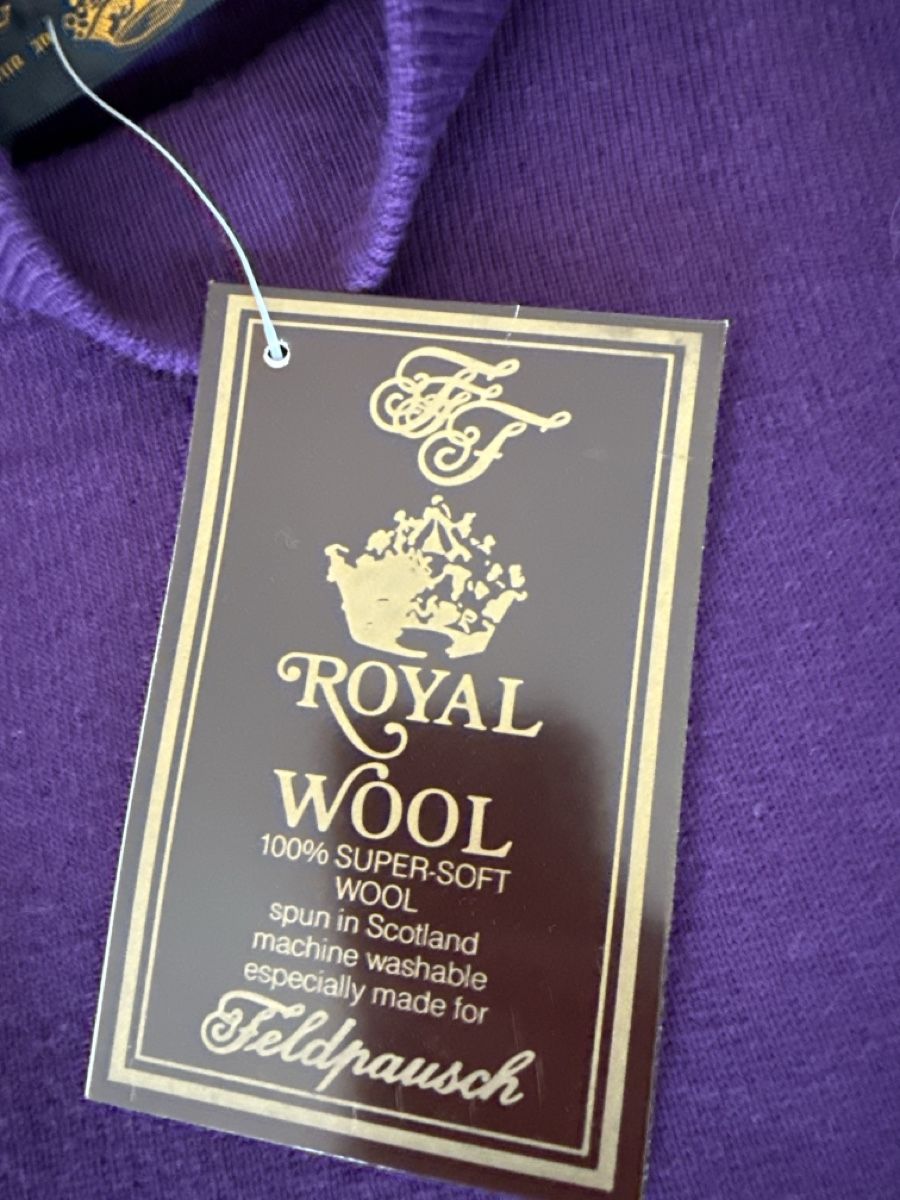 Maglioni & Felpe: Royal Wool Rollkragen Pullover - NEU! Merinowolle – Nuovo e nell'imballaggio originale da Neuhausen venduto da DELY 1
