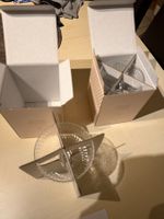 Lot de verres en cristal avec boîtes état d'occasion