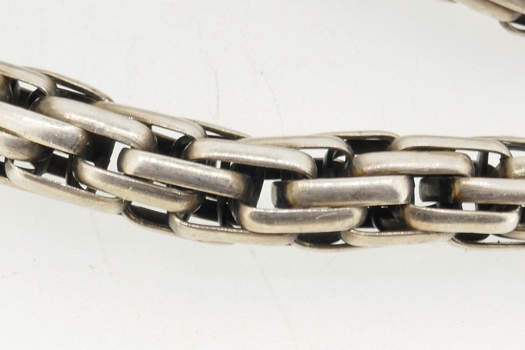 Catenine: Große Silberkette mit Türkis 108 gr. 65 cm – Usato da Schaffhausen venduto da swisswatches-andmore 3