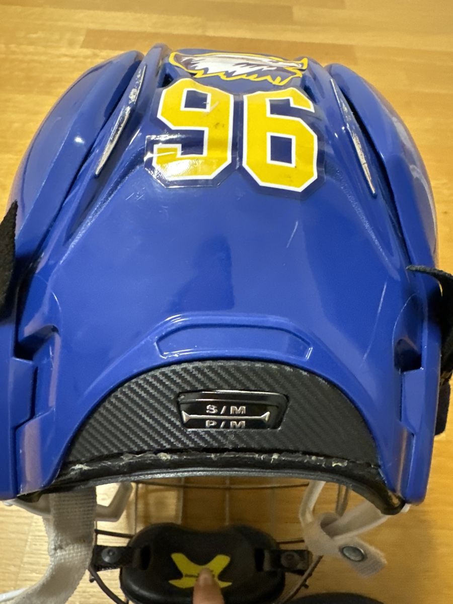 Bauer Caschi: Bauer Hockey Helm, Gr. S/M – Usato da St. Gallen venduto da SYu_1122 1