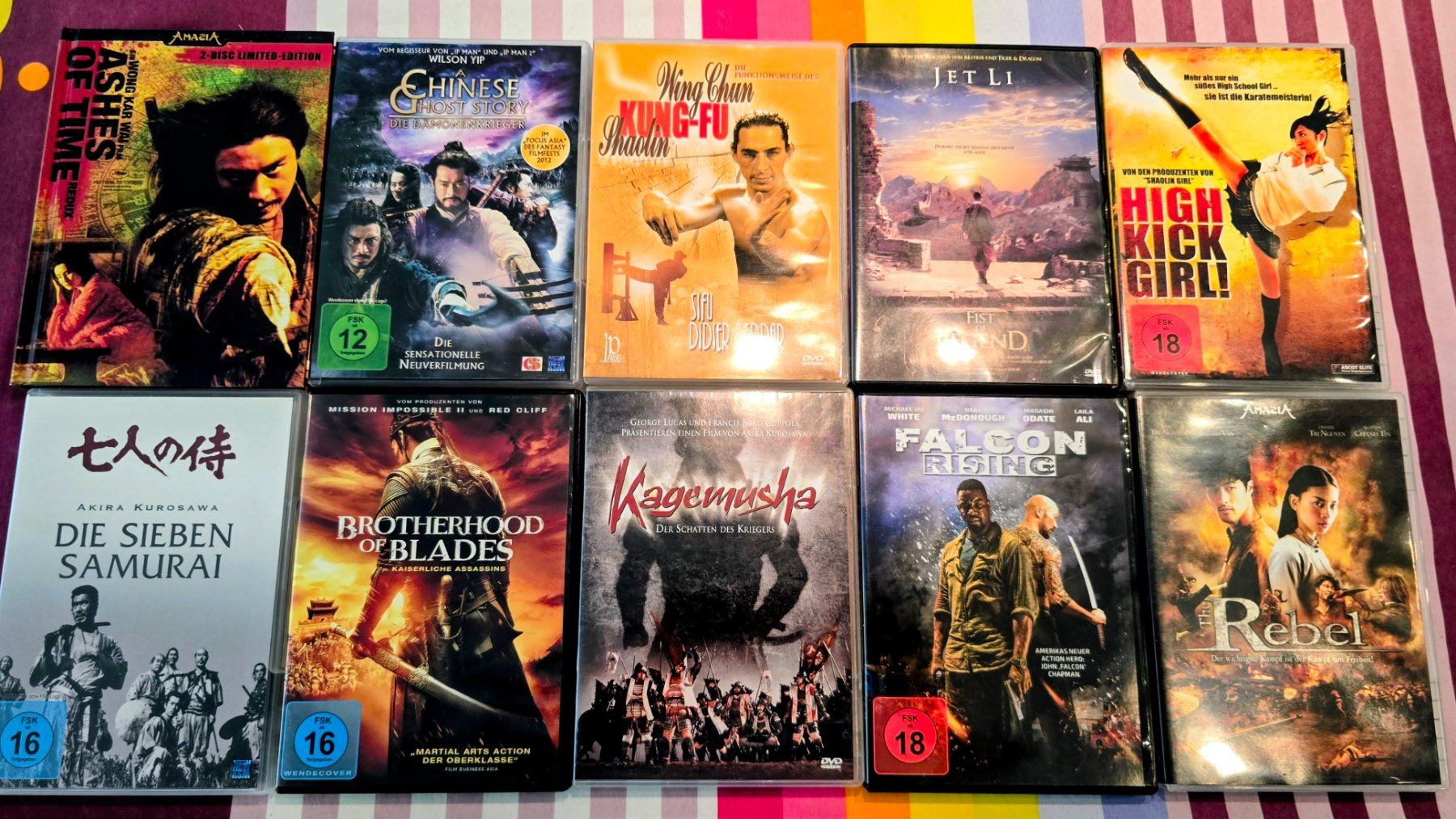 Tous les DVDs: 10 X DVD Deutch – D'occasion à Magglingen/Macolin par Vieuxdruide