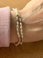 Perlen-Armband doppelt süsswasser