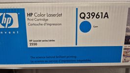 HP Color LaserJet Farbpatrone Cyan Q3961A, Neu!
