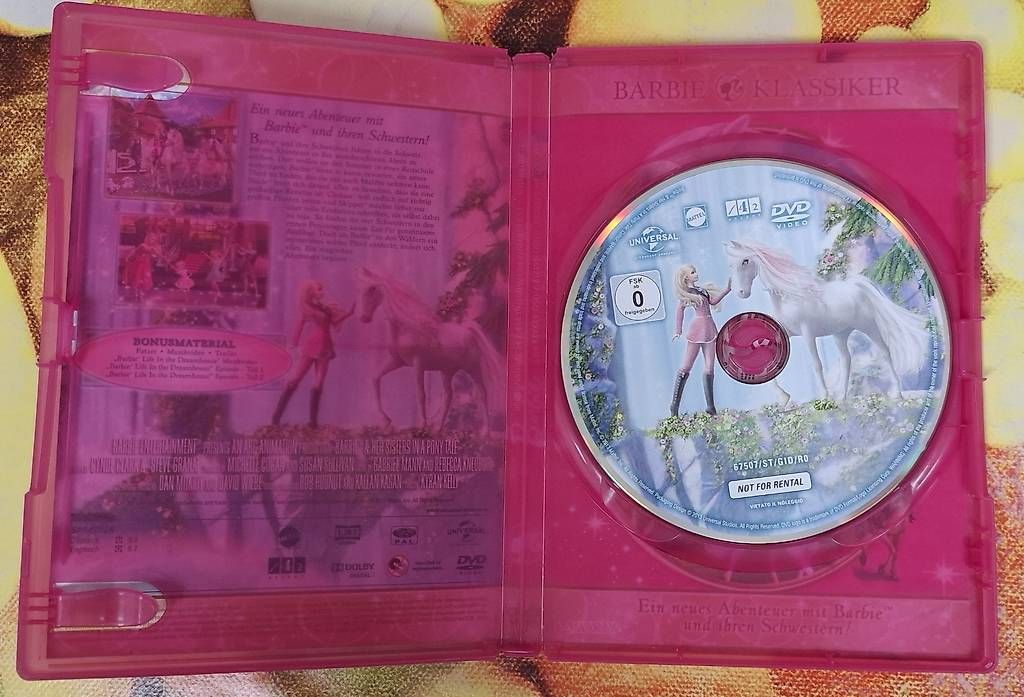 Tutti i DVDs: DVD Barbie – Usato da Urdorf venduto da natascha_1 1