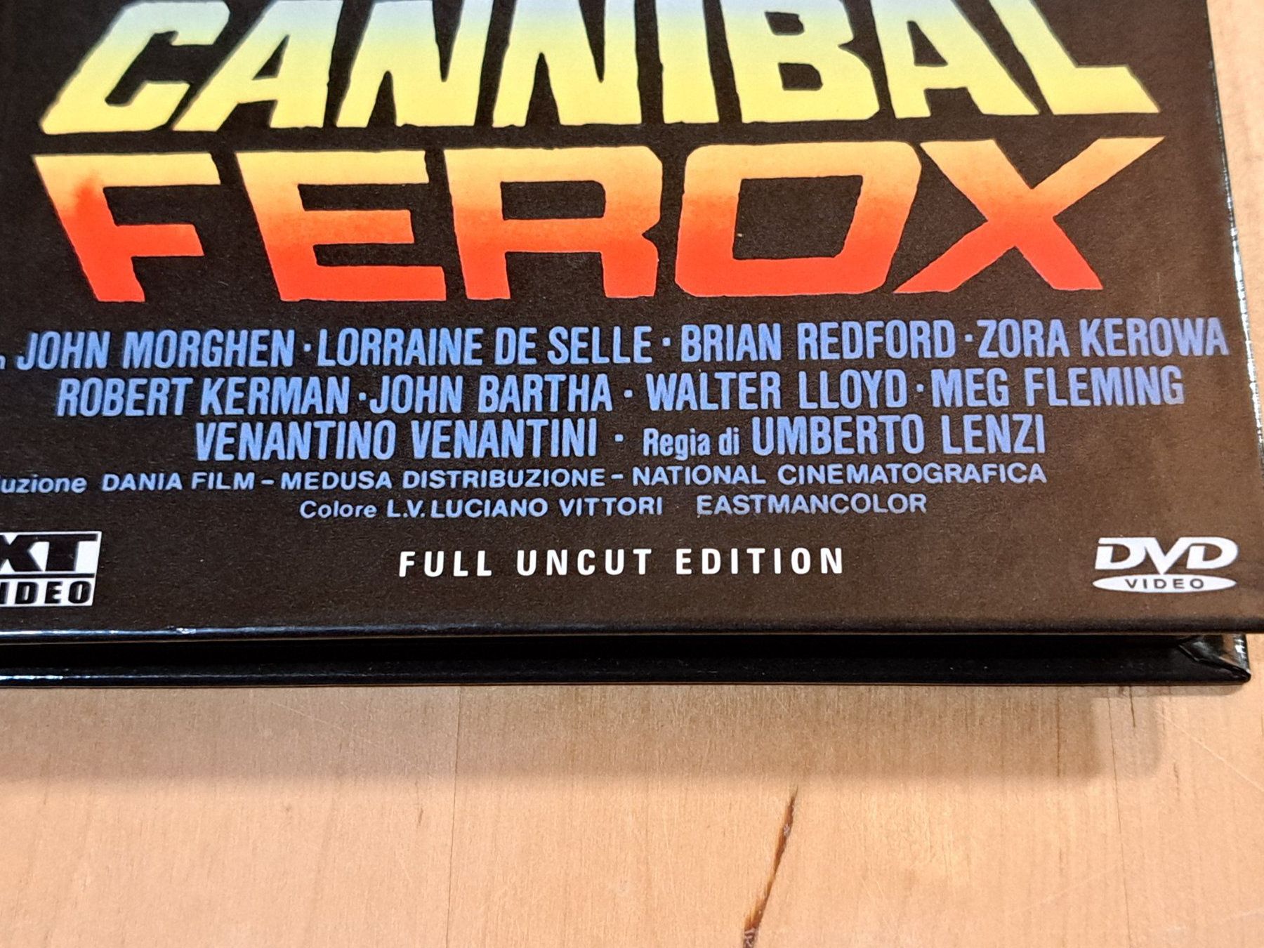 Alle DVDs: DVD CANNIBAL FEROX, Full Uncut Edition – Neu (gemäss Beschreibung) aus Unterseen von Kanica 1