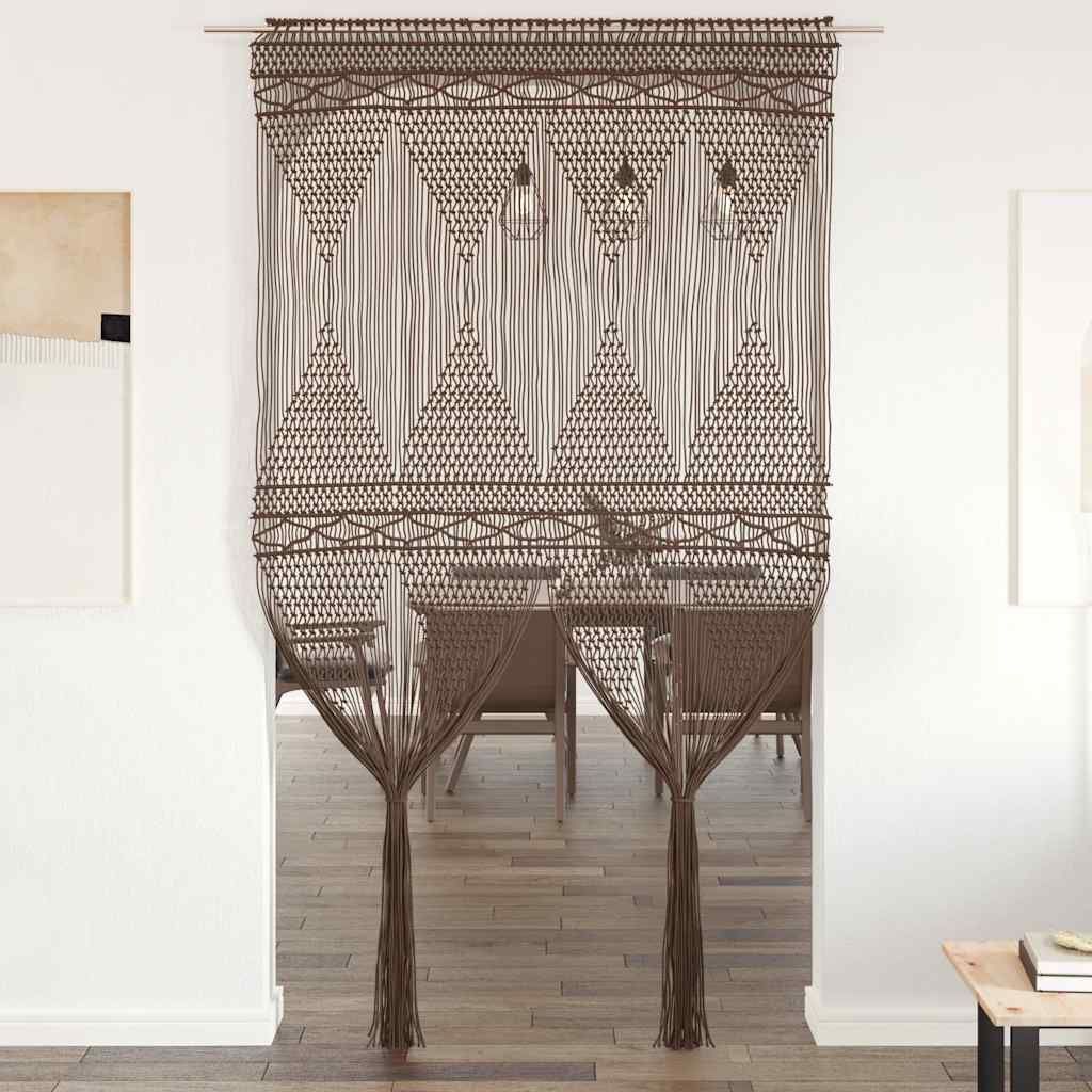 Alle Dekorationen: Makramee braun 140x240cm Baumwolle – Neu (gemäss Beschreibung) aus Biglen von Schweingruber