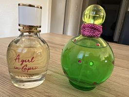 Lot de 2 parfums A girl in Capri Lanvin & Fantasy Jungle