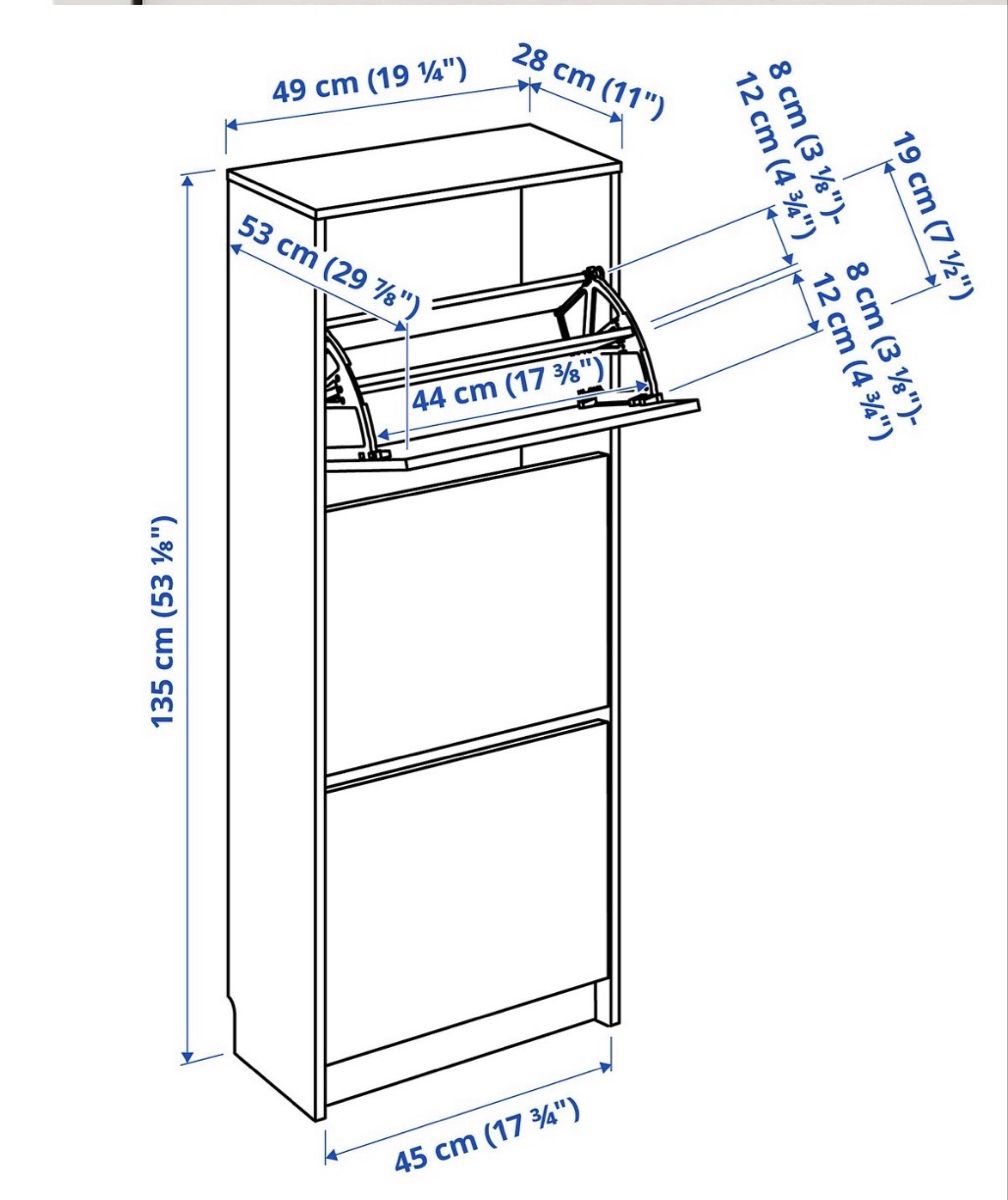 Ikea Guardaroba: Schuhschrank – Nuovo (secondo la descrizione) da Dietikon venduto da lea_k8nx 1