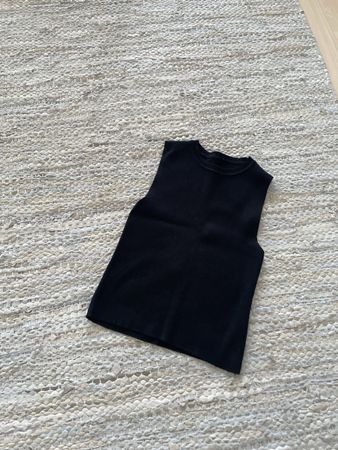  Zara Schwarz Strickpullover, Grösse S – Neu!!