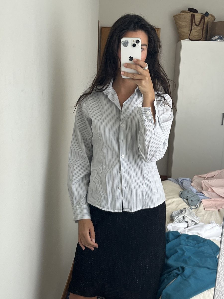 Blusen: Fitted blouse – Gebraucht aus zürich von schmid1234 1