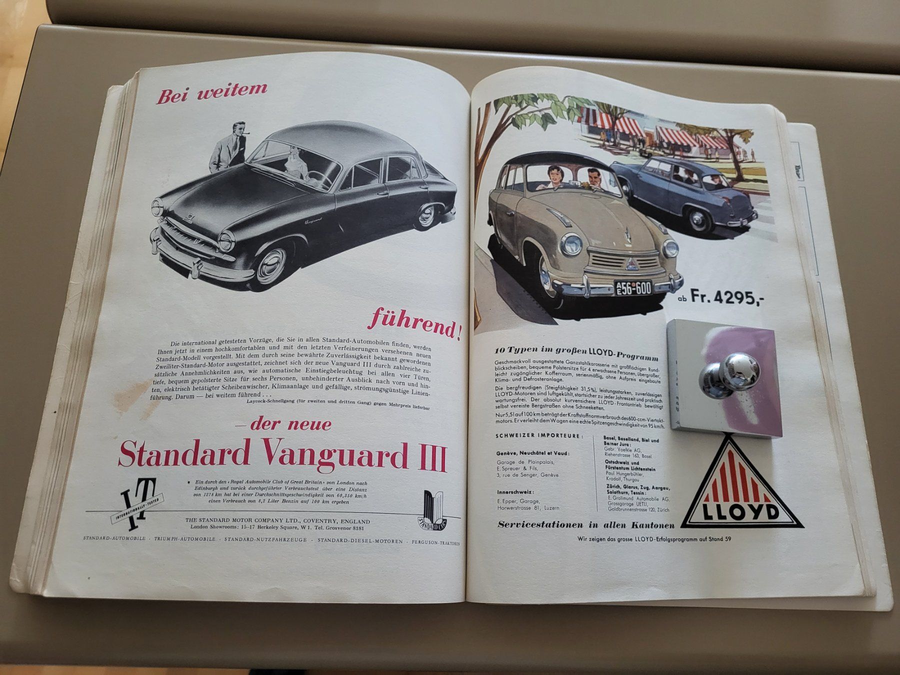 Riviste & Magazine: Automobil Revue Katalog 1956 – Usato da Wilen b. Wollerau venduto da 4banger 3