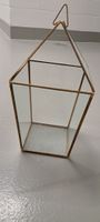 Laterne Glas goldig