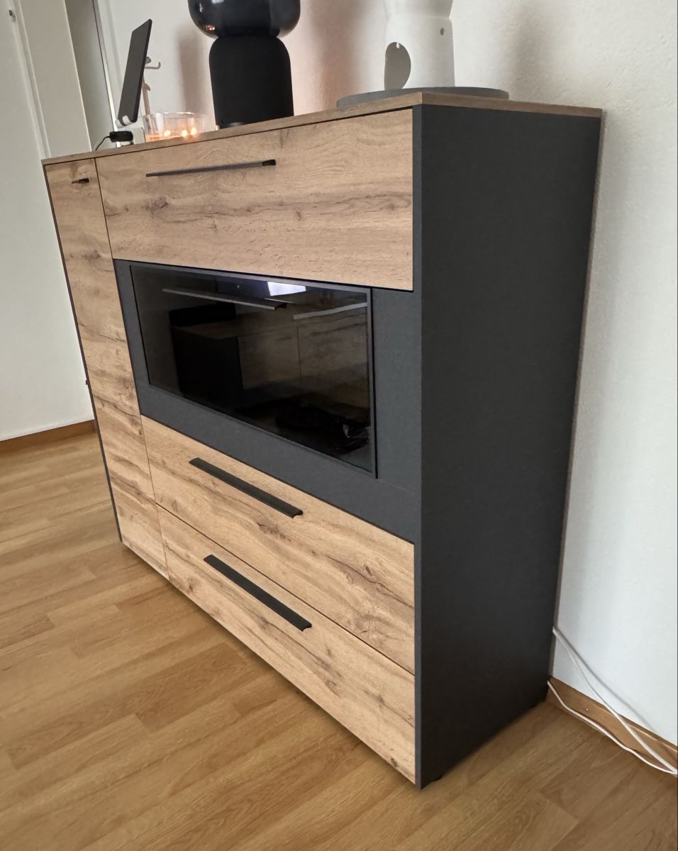 Cassettiere: Highboard in Eiche – Usato da Jona venduto da Sweet01 1