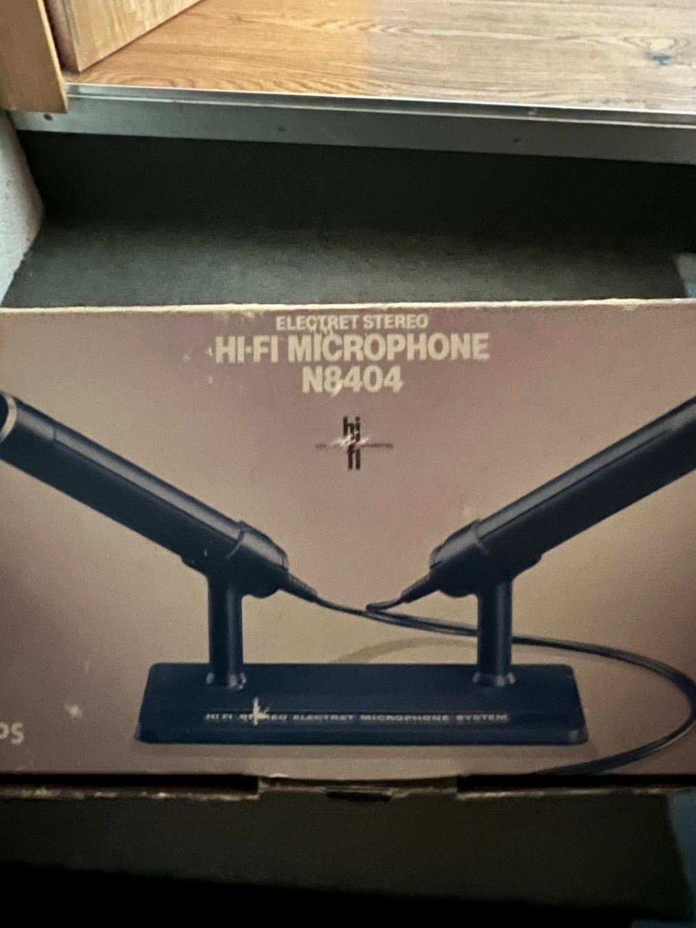 Philips Microfoni: Philips N8404 HI-FI Electret Stereo Microphone Set – Usato da Arlesheim venduto da SKA_4144 3