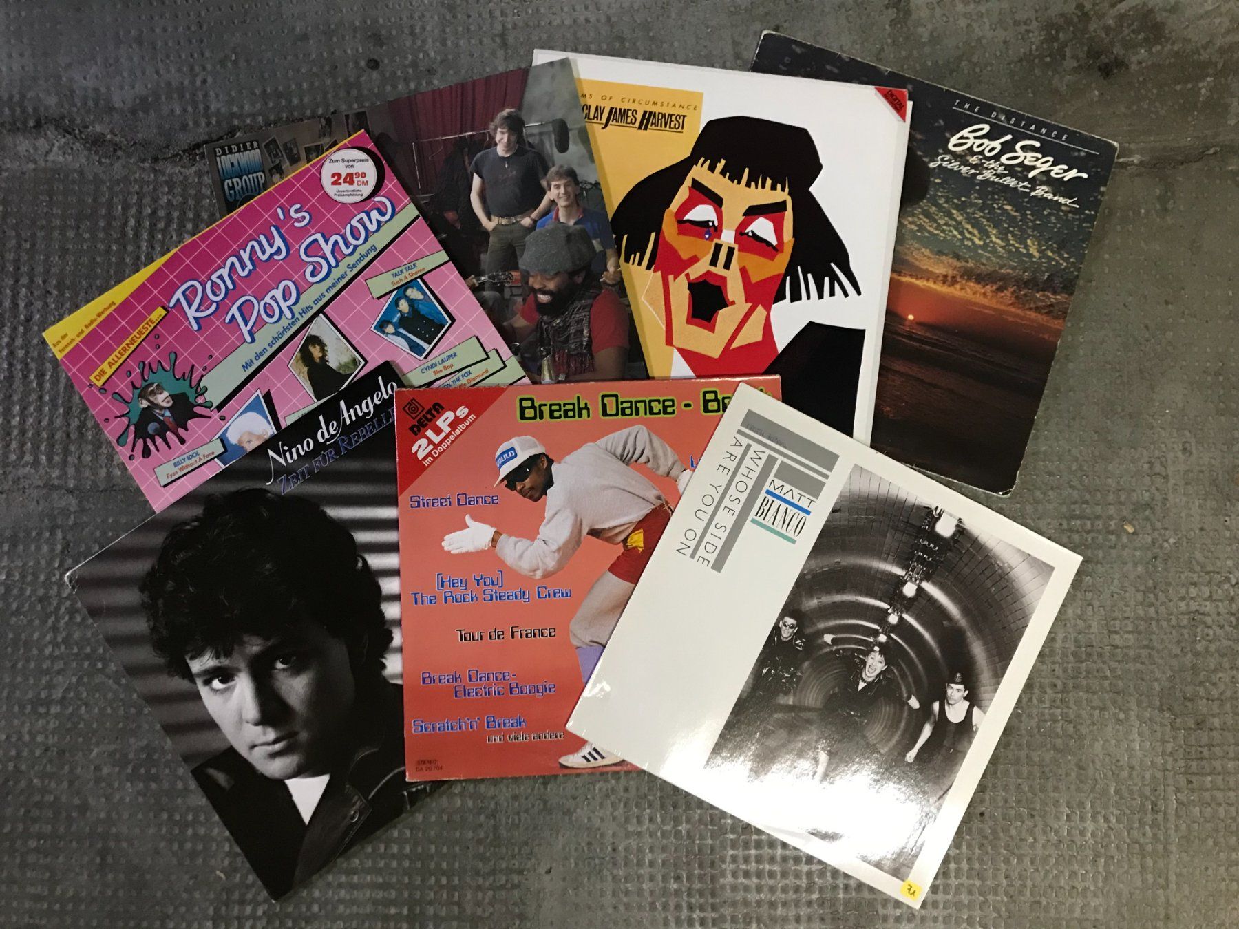 Collection/Sammlung 18 vinyles/Schallplatten 2