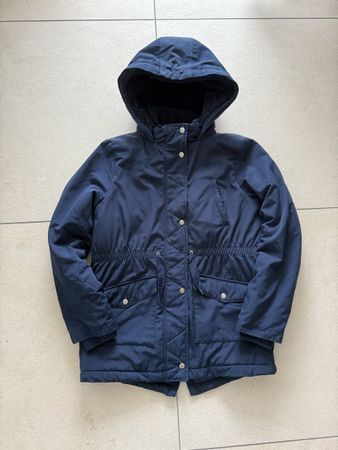 M&S Winterjacke, dunkelblau, warm gefüttert, 11-12yrs