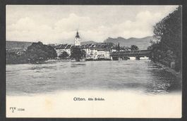 Olten Altstadt und alte Brücke