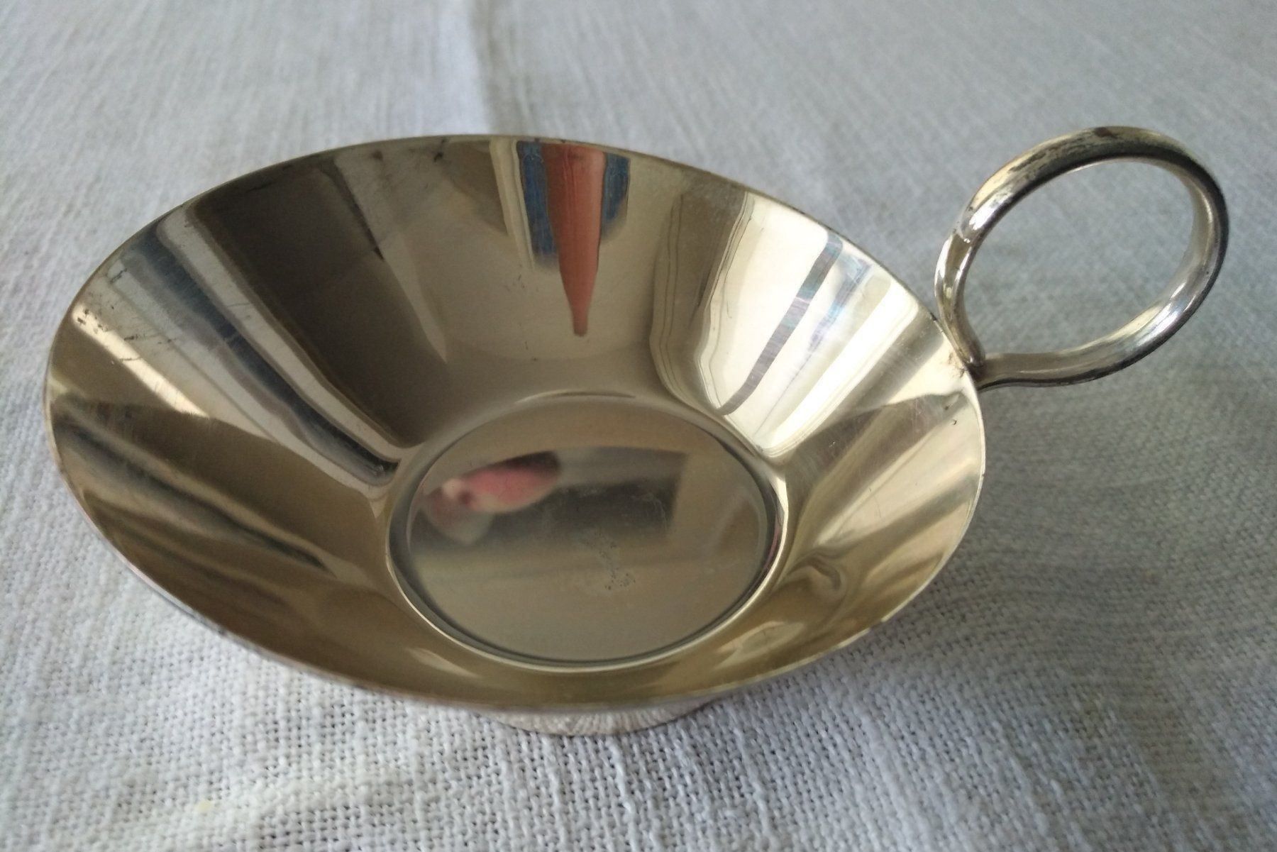 Set di piatti: Milch-/ Zucker-Set, versilbert - 50er J. – Usato da Chur venduto da rh86424 2
