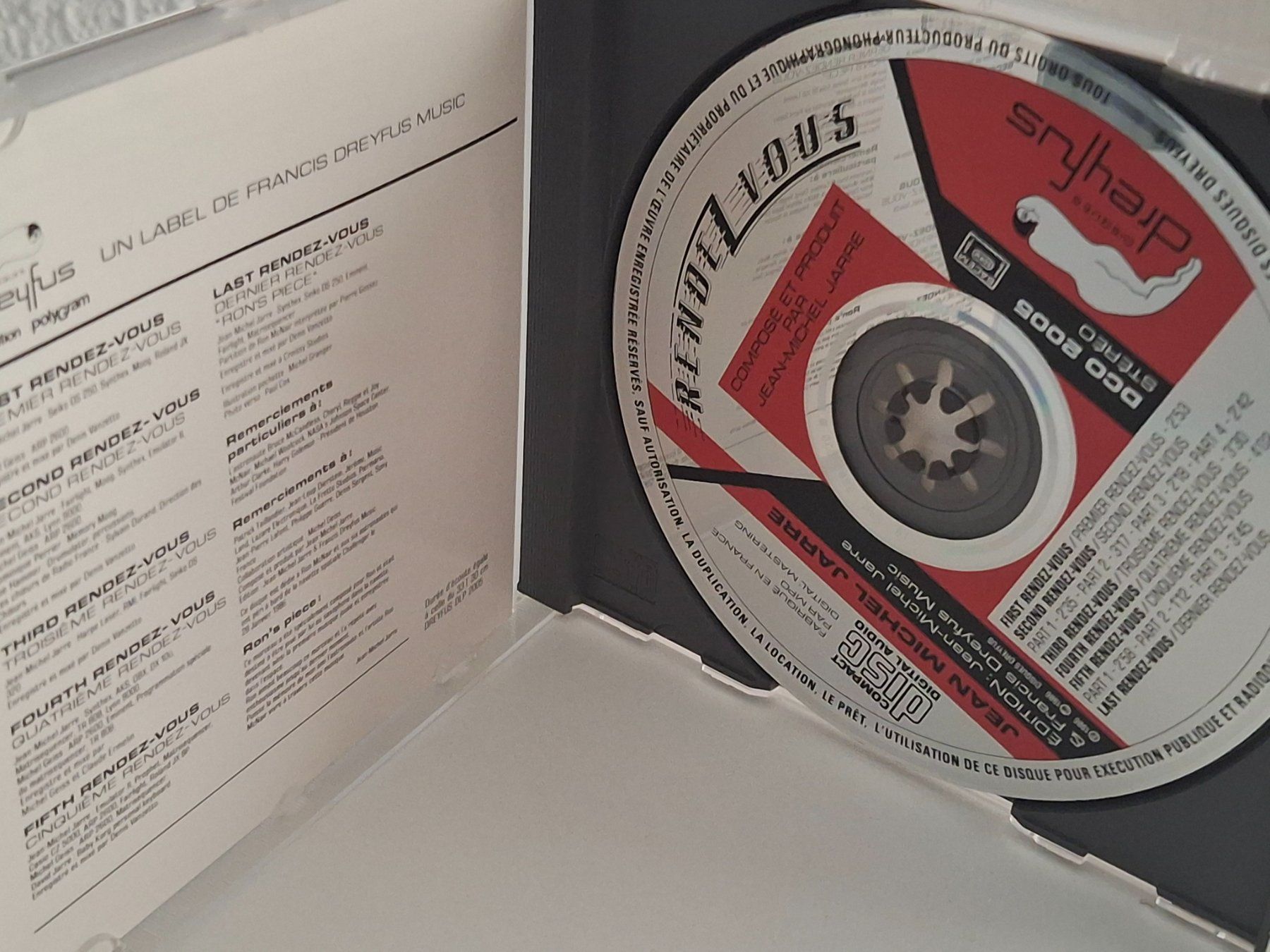 CDs: CD Jean Michel Jarre -  Rendez-Vous – D'occasion à Aarberg par Jackup1 2