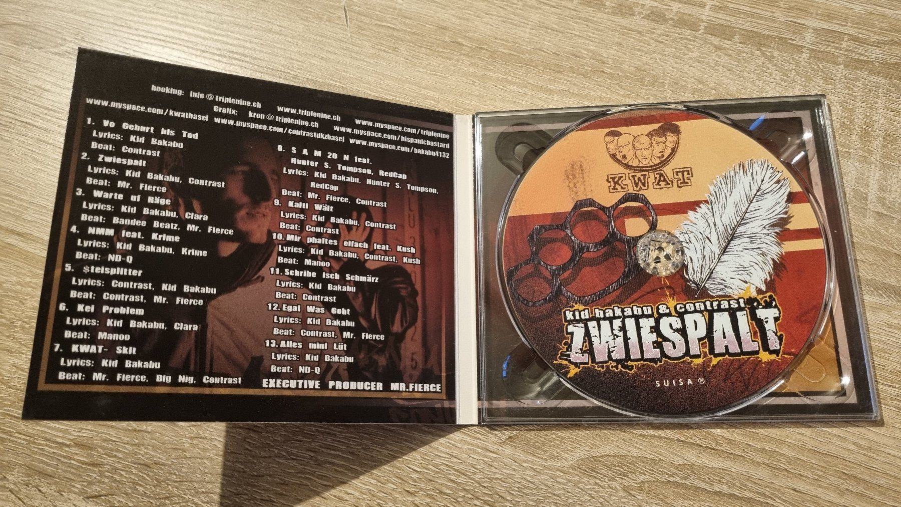 CD: Kid Bakabu & Contrast - Zwiespalt – Usato da Hagenbuch ZH venduto da lecterr55 1