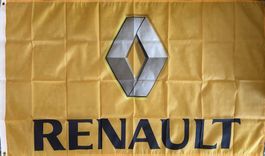 Renault Fahne Clio Espace Megane RS Zoe Twingo R4 Frankreich